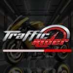 Logo del concorso 5 per Traffic Rider Mod APK, design creativo.